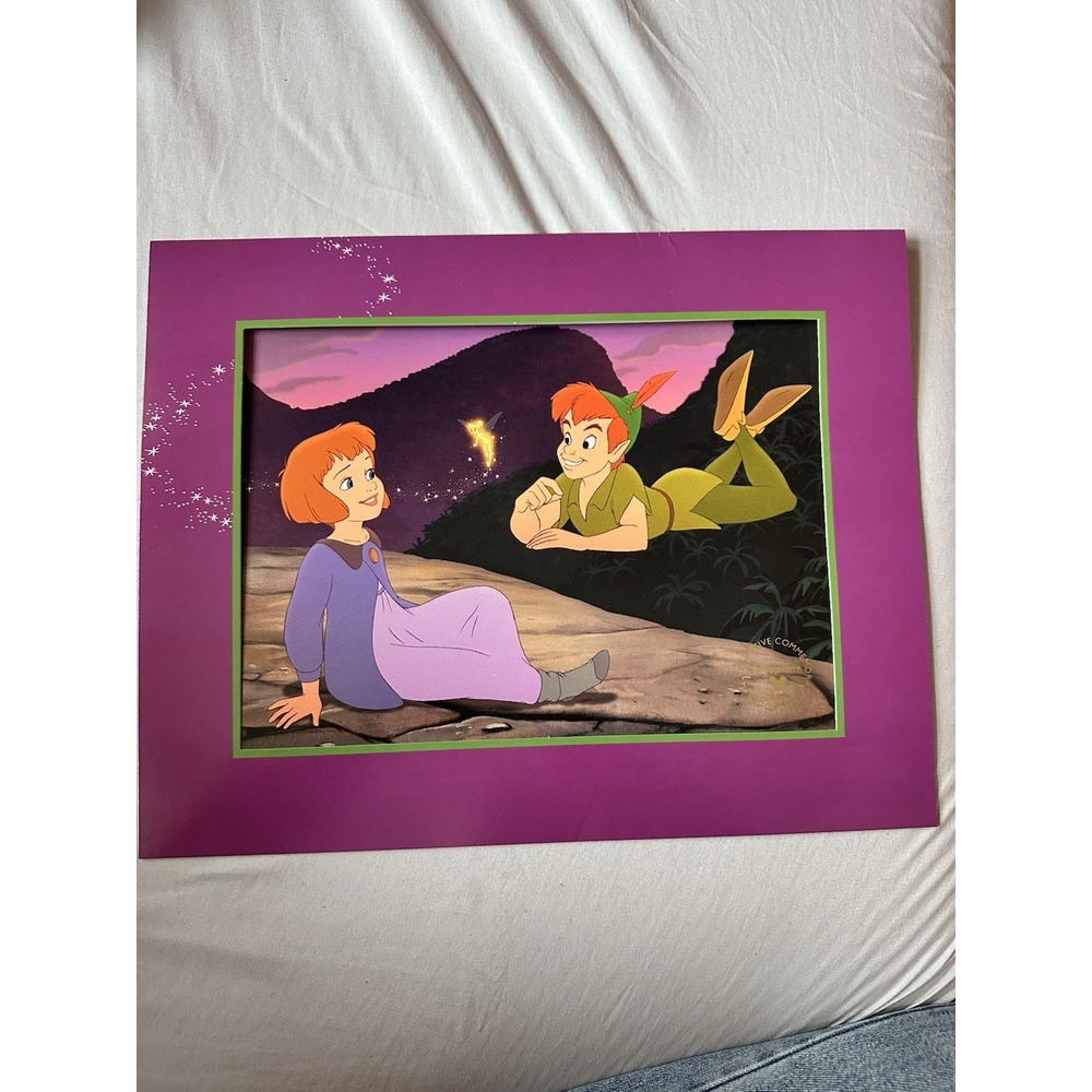 Peter Pan Return To Neverland Never-Land‎ Commemorative Lithograph Print Disney